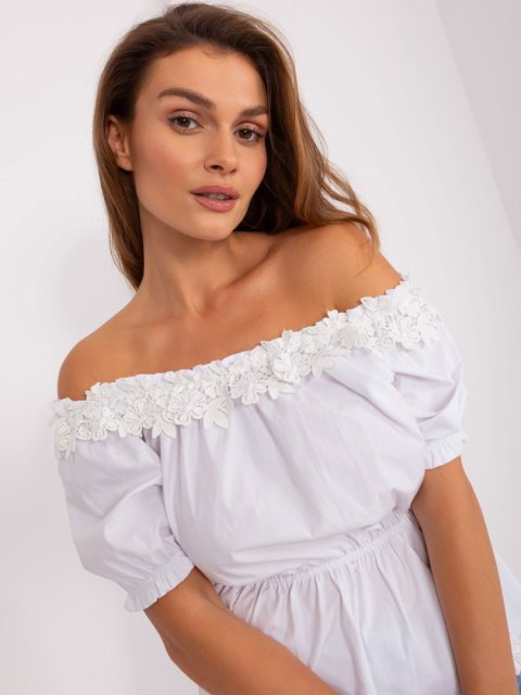 Bluzka LK-BZ-506345-1.26P biały 36 Bluzka LK-BZ-506345-1.26P biały 36