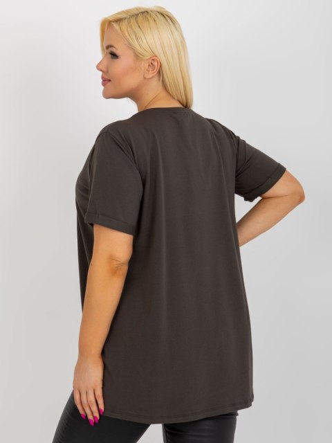 Bluzka RV-BZ-7866.30 ciemny khaki