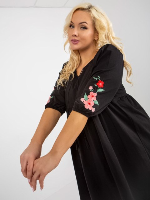 Sukienka RV-SK-8528.55P czarny Sukienka RV-SK-8528.55P czarny