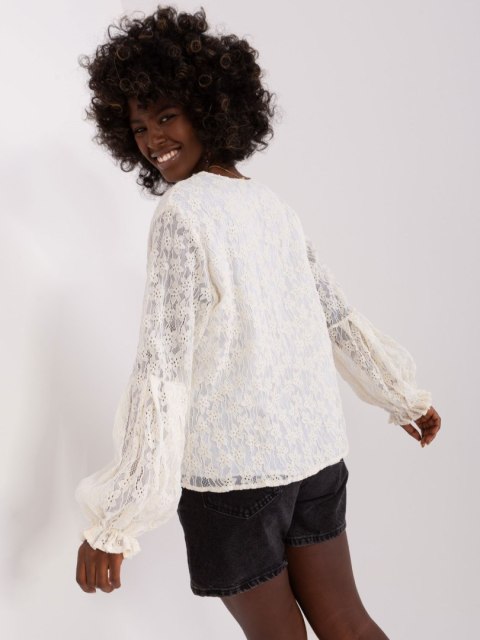 Bluzka LK-BZ-509203.08P ecru S/M Bluzka LK-BZ-509203.08P ecru S/M