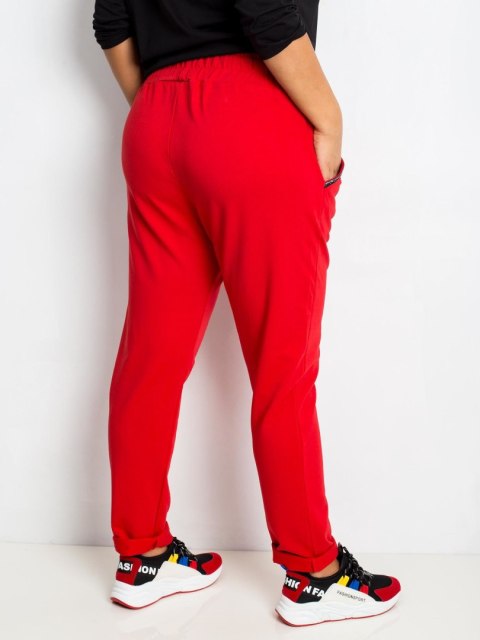 Spodnie dresowe RV-DR-4765.52 czerwony 4XL Spodnie dresowe RV-DR-4765.52 czerwony 4XL