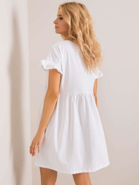 Sukienka RV-SK-5576.04 biały XS