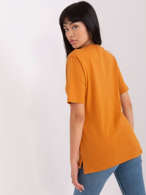 T-shirt EM-TS-HS-20-25.43P ciemny pomarańczowy M T-shirt EM-TS-HS-20-25.43P ciemny pomarańczowy M