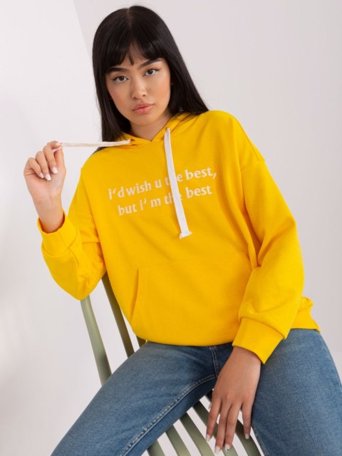 Bluza EM-BL-HS-21-563.90P ciemny żółty L Bluza EM-BL-HS-21-563.90P ciemny żółty L