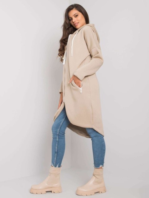 Bluza dresowa beżowa z kapturem Stunning Bluza dresowa beżowa z kapturem Stunning