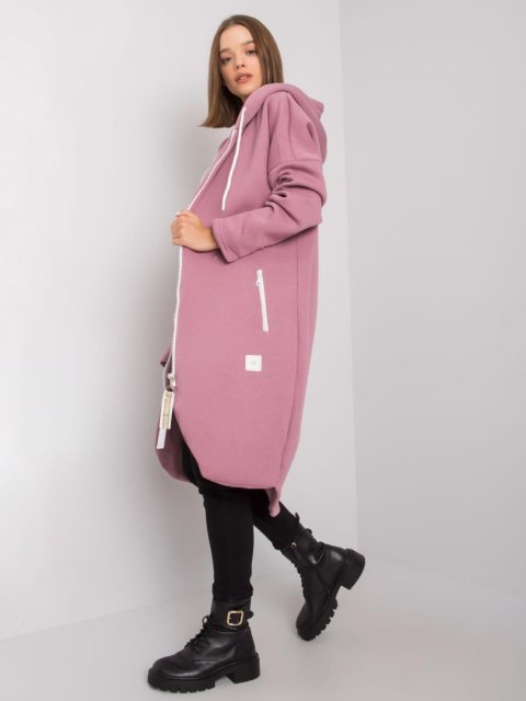 Bluza dresowa ciemno różowa z kapturem Stunning Bluza dresowa ciemno różowa z kapturem Stunning
