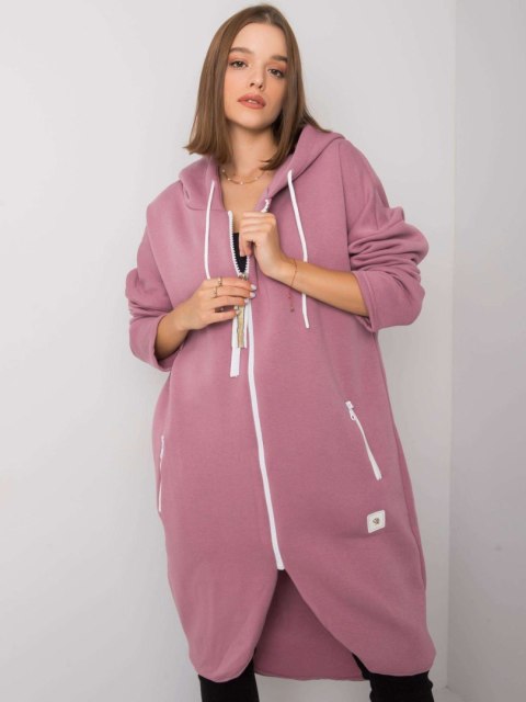 Bluza dresowa ciemno różowa z kapturem Stunning Bluza dresowa ciemno różowa z kapturem Stunning