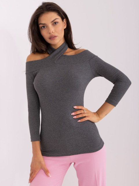 Bluzka EM-BZ-HS-21-510.09 ciemny szary L/XL Bluzka EM-BZ-HS-21-510.09 ciemny szary L/XL