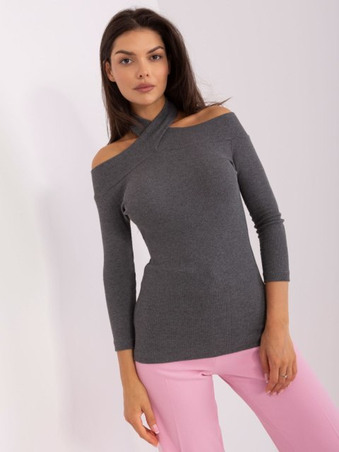 Bluzka EM-BZ-HS-21-510.09 ciemny szary L/XL Bluzka EM-BZ-HS-21-510.09 ciemny szary L/XL