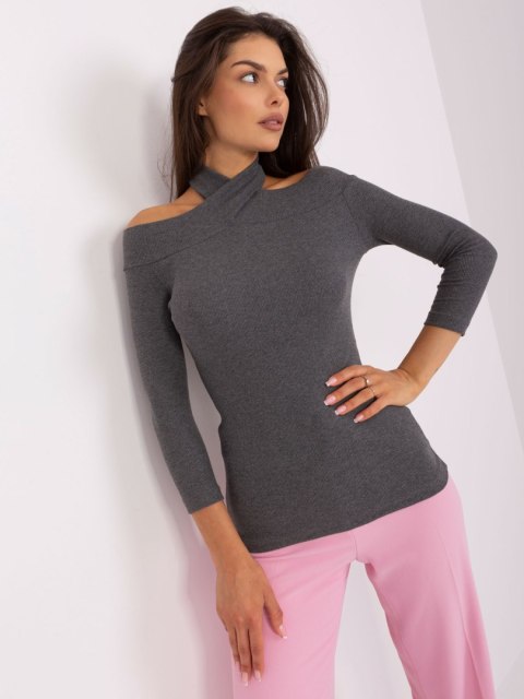Bluzka EM-BZ-HS-21-510.09 ciemny szary L/XL Bluzka EM-BZ-HS-21-510.09 ciemny szary L/XL