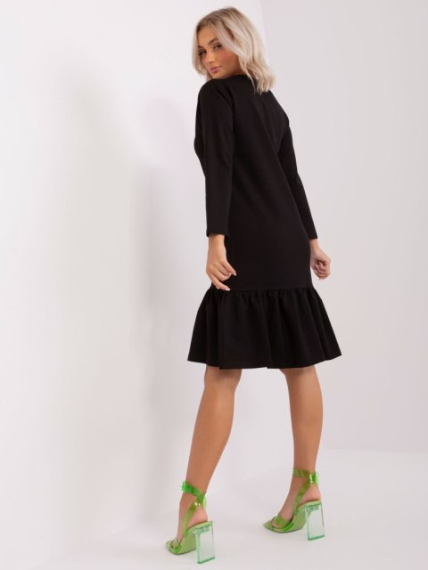 Sukienka EM-SK-HS-21-489.85 czarny S Sukienka EM-SK-HS-21-489.85 czarny S