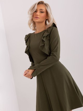 Sukienka EM-SK-HW-20-395.34P khaki S