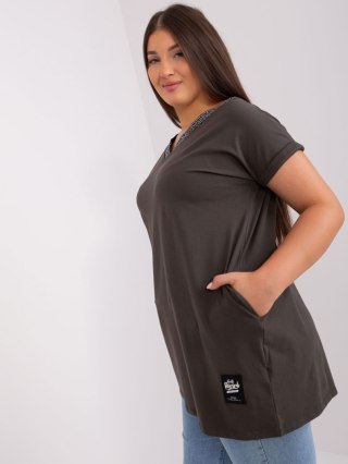 Bluzka RV-BZ-7862.10P ciemny khaki