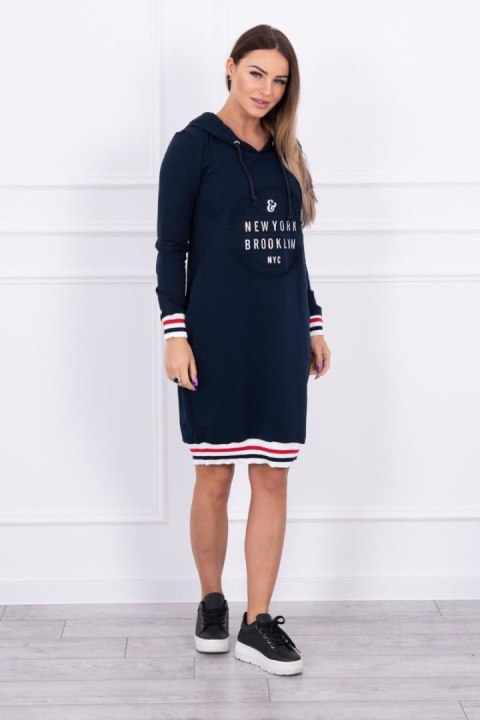Sukienka Brooklyn granatowa