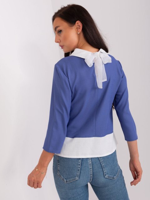Bluzka LK-BZ-506493.71P ciemny niebieski 42 Bluzka LK-BZ-506493.71P ciemny niebieski 42
