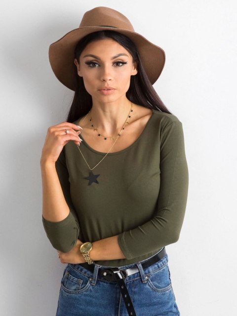 Bluzka RV-BZ-4690.37 khaki L