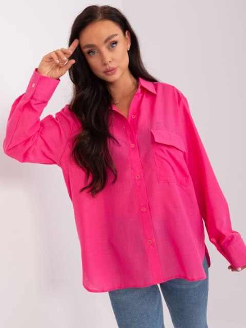 Koszula LK-KS-509397.26P ciemny różowy L/XL Koszula LK-KS-509397.26P ciemny różowy L/XL