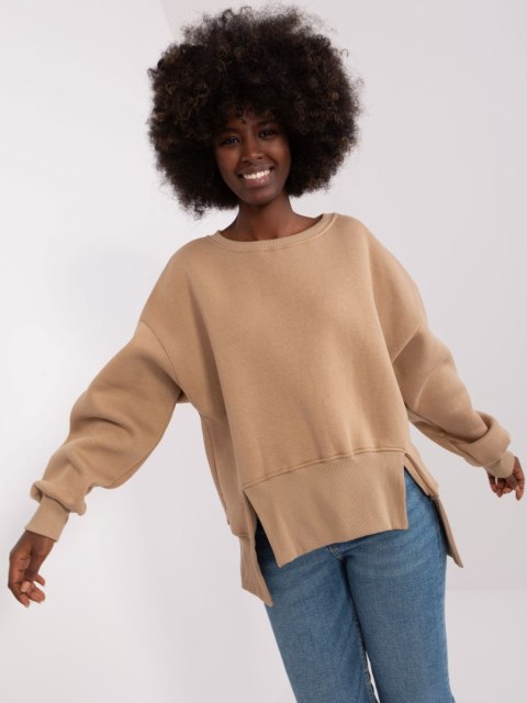 Bluza EM-BL-757.83P ciemny bezowy Bluza EM-BL-757.83P ciemny bezowy
