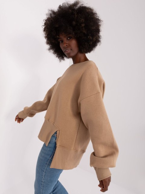 Bluza EM-BL-757.83P ciemny bezowy Bluza EM-BL-757.83P ciemny bezowy