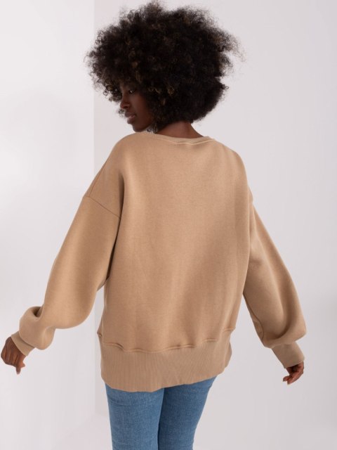 Bluza EM-BL-757.83P ciemny bezowy Bluza EM-BL-757.83P ciemny bezowy