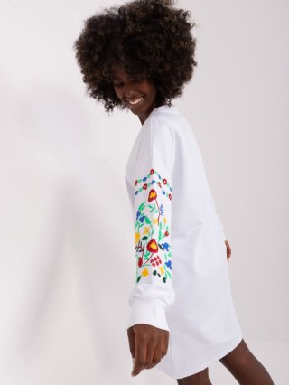 Sukienka RV-SK-8979.94P biały L/XL