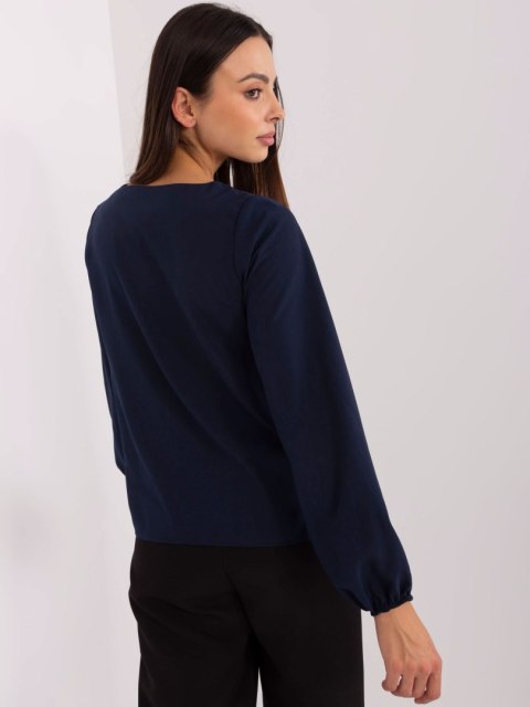 Bluzka LK-BZ-506673.36 granatowy 42 Bluzka LK-BZ-506673.36 granatowy 42