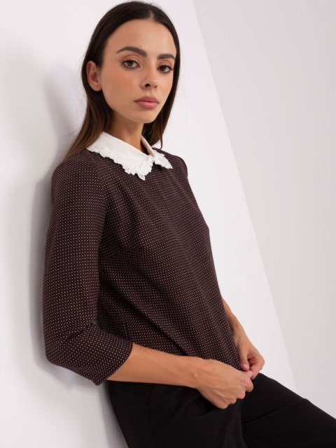 Bluzka LK-BZ-506477.70P czarny 36 Bluzka LK-BZ-506477.70P czarny 36
