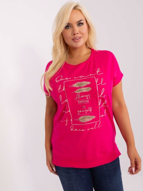 Bluzka RV-BZ-8938.91P fuksjowy Bluzka RV-BZ-8938.91P fuksjowy