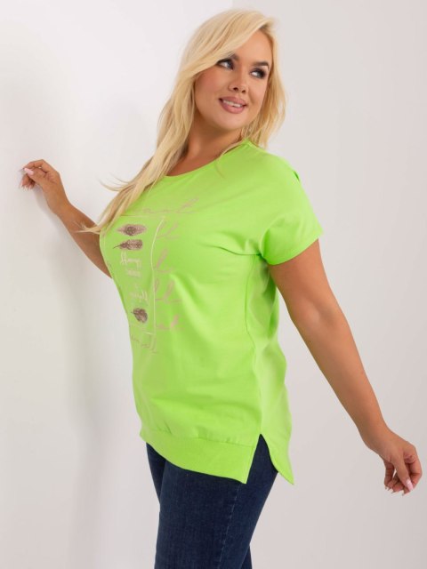 Bluzka RV-BZ-8938.91P jasny zielony Bluzka RV-BZ-8938.91P jasny zielony