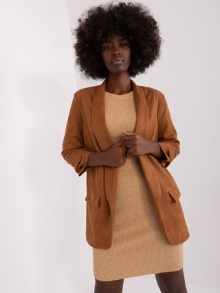 Marynarka DHJ-MA-7684-2.18 jasny brązowy 2XL