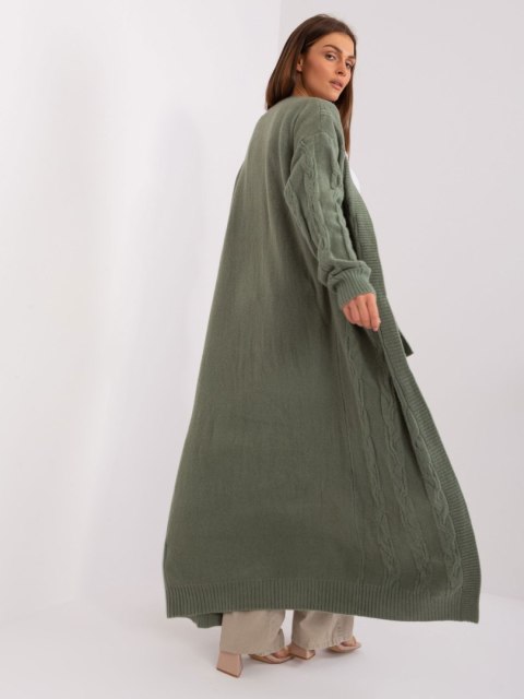Kardigan AT-SW-2395.30 khaki Kardigan AT-SW-2395.30 khaki