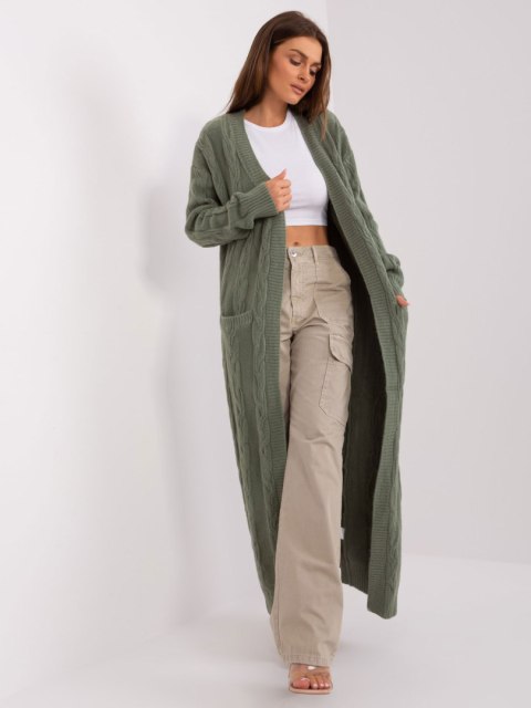 Kardigan AT-SW-2395.30 khaki Kardigan AT-SW-2395.30 khaki