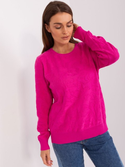 Sweter AT-SW-2231A.00P fuksjowy Sweter AT-SW-2231A.00P fuksjowy