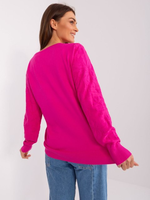 Sweter AT-SW-2231A.00P fuksjowy Sweter AT-SW-2231A.00P fuksjowy