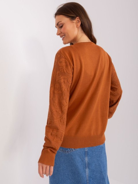 Sweter AT-SW-2231A.00P jasny brązowy Sweter AT-SW-2231A.00P jasny brązowy