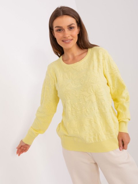 Sweter AT-SW-2231A.00P jasny żółty Sweter AT-SW-2231A.00P jasny żółty