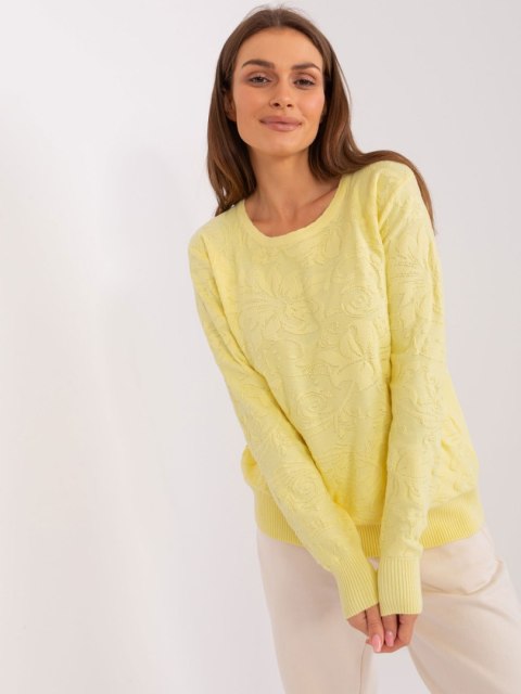 Sweter AT-SW-2231A.00P jasny żółty Sweter AT-SW-2231A.00P jasny żółty