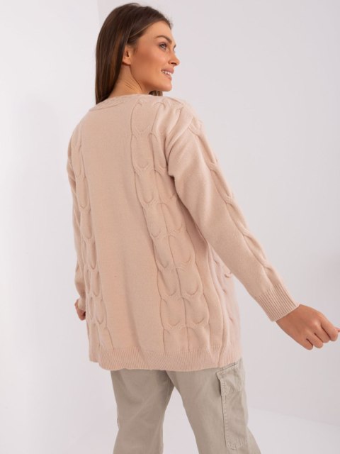 Sweter AT-SW-2241.36P beżowy