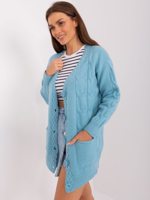 Sweter AT-SW-2241.36P jasny niebieski Sweter AT-SW-2241.36P jasny niebieski