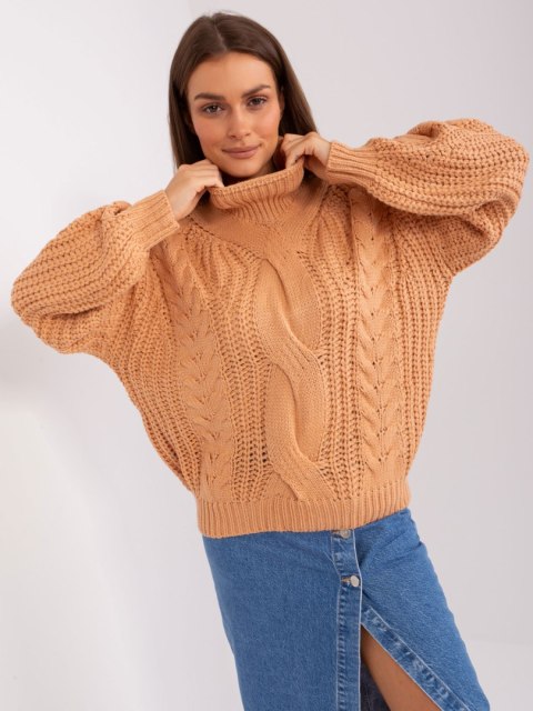 Sweter AT-SW-2350.91P brzoskwiniowy Sweter AT-SW-2350.91P brzoskwiniowy