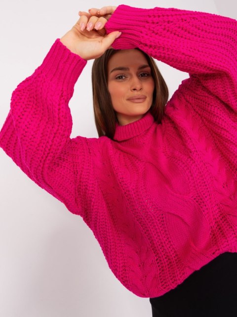 Sweter AT-SW-2350.91P fuksjowy Sweter AT-SW-2350.91P fuksjowy
