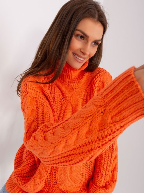 Sweter AT-SW-2350.91P pomarańczowy Sweter AT-SW-2350.91P pomarańczowy
