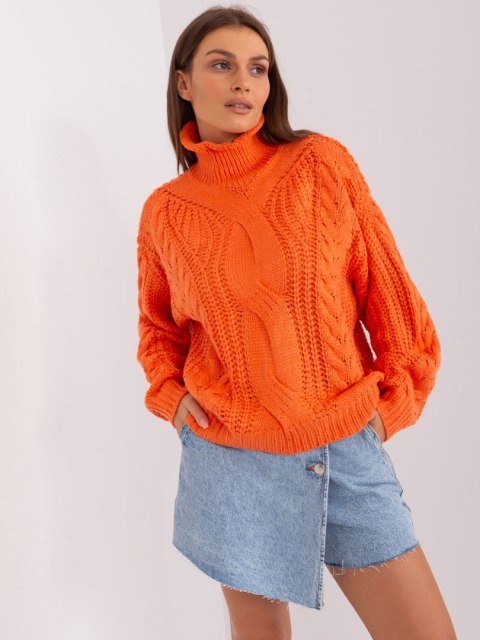 Sweter AT-SW-2350.91P pomarańczowy Sweter AT-SW-2350.91P pomarańczowy