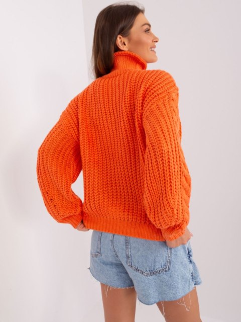 Sweter AT-SW-2350.91P pomarańczowy Sweter AT-SW-2350.91P pomarańczowy