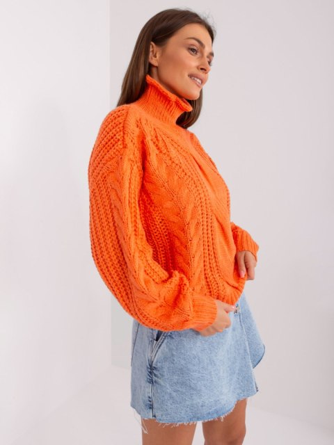 Sweter AT-SW-2350.91P pomarańczowy Sweter AT-SW-2350.91P pomarańczowy