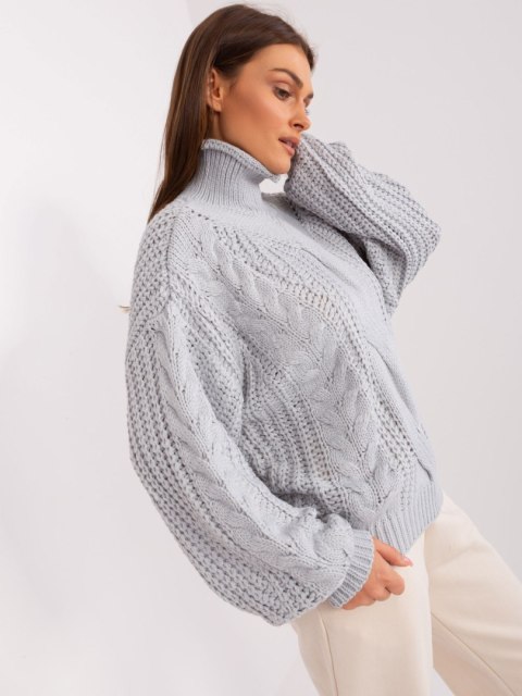 Sweter AT-SW-2350.91P szary Sweter AT-SW-2350.91P szary