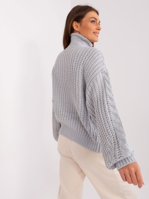 Sweter AT-SW-2350.91P szary Sweter AT-SW-2350.91P szary