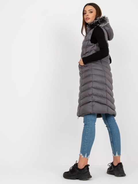 Kamizelka RV-KZ-008.00P ciemny szary L