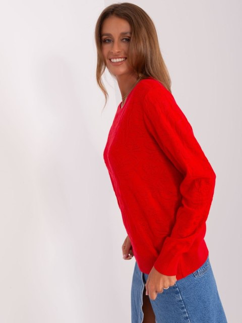Sweter AT-SW-2231A.00P czerwony Sweter AT-SW-2231A.00P czerwony