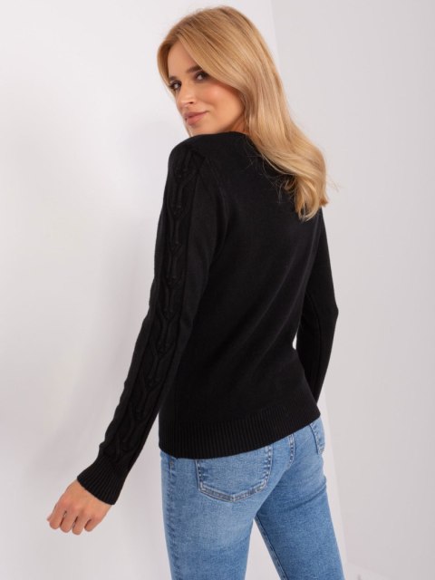 Sweter AT-SW-2329.98P czarny